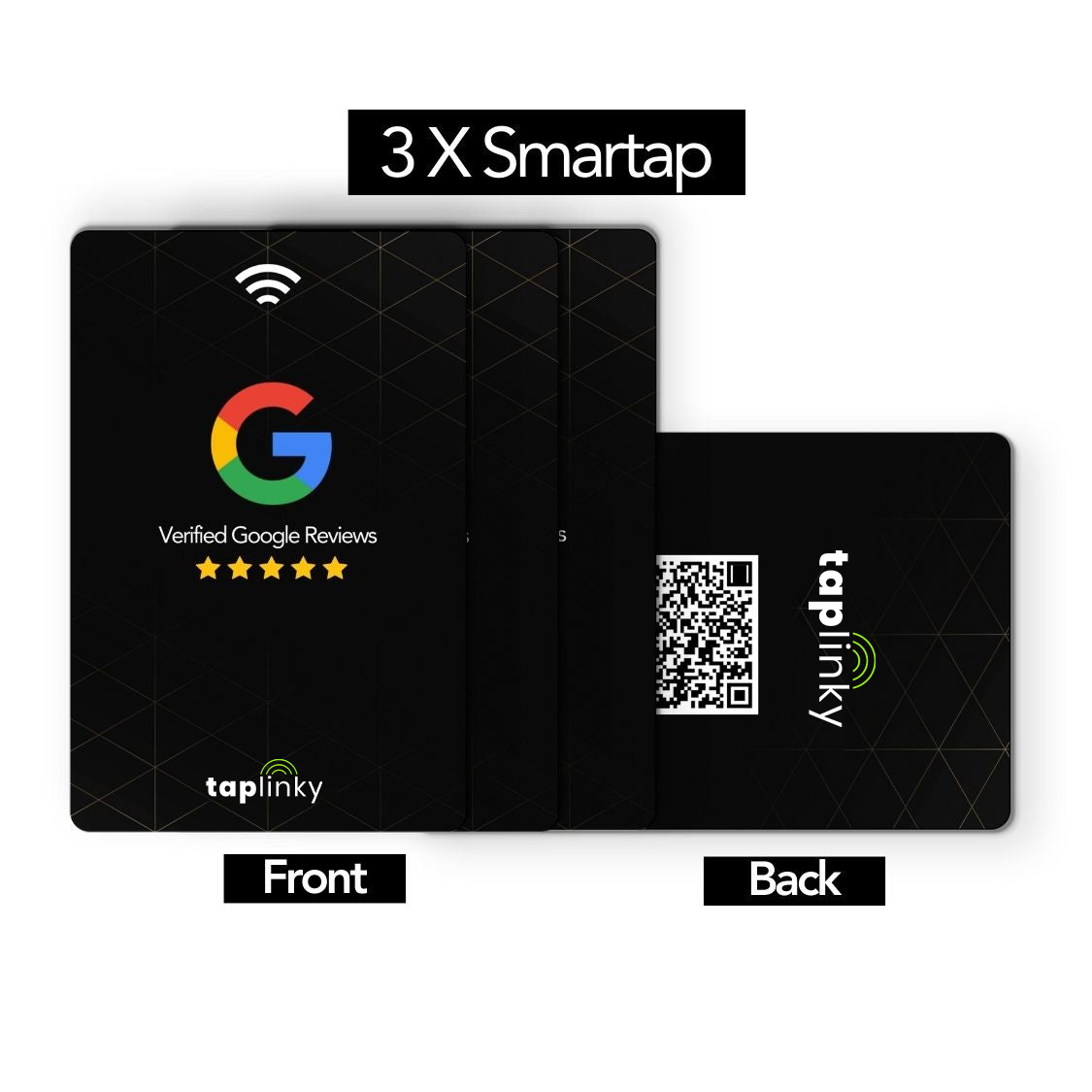 Taplinky - Smart Google Reviews - Black