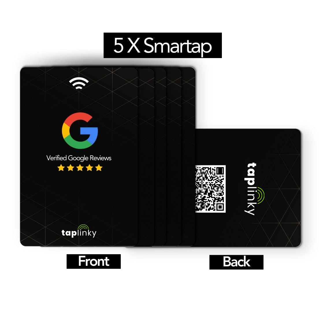 Taplinky - Smart Google Reviews - Black