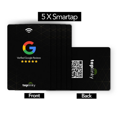 Taplinky - Smart Google Reviews - Black