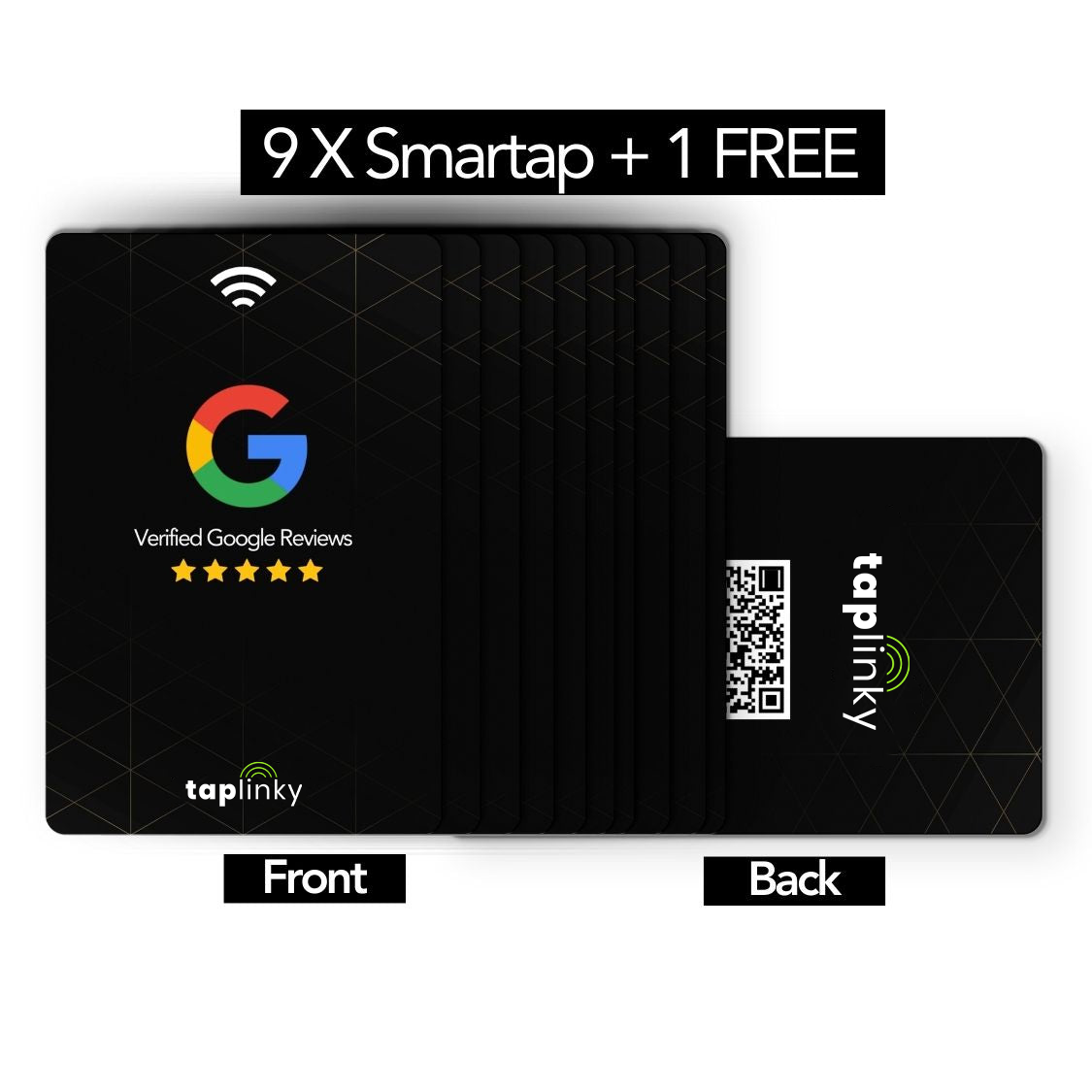 Taplinky - Smart Google Reviews - Black