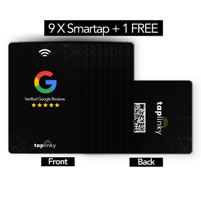 Taplinky - Smart Google Reviews - Black
